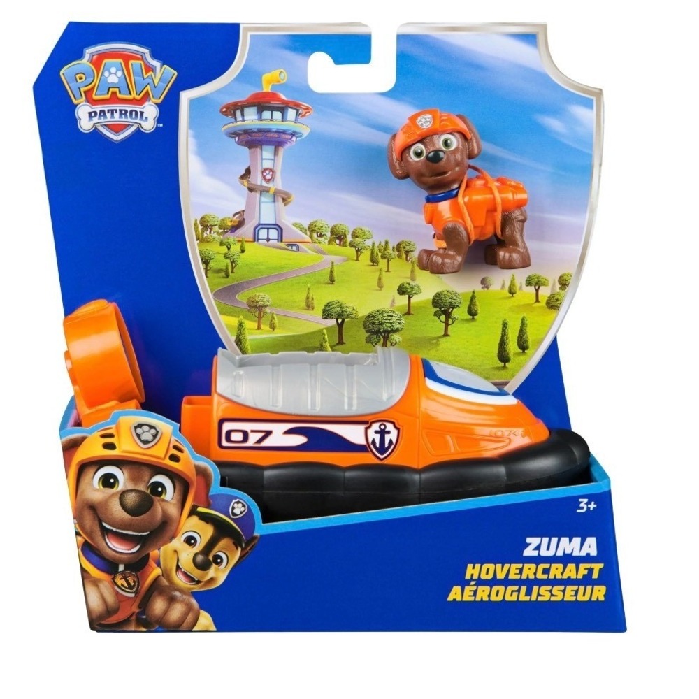 Paw Patrol Zuma‎ Hovercraft Vehicle and Action Figure Toy Set